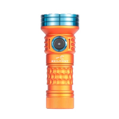 Светодиодный фонарь Skilhunt ESKTE MiX-7 519A R9080 1500-Люмен 8 режимов 1x18350, Оранжевый (аккумулятор входит в комплект)