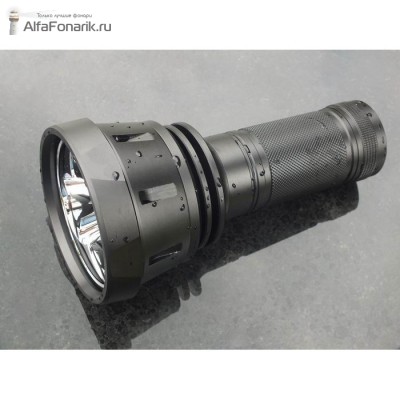Светодиодный фонарь BTU Shocker 3*XM-L2 3500-Люмен 4 режима 3x18650